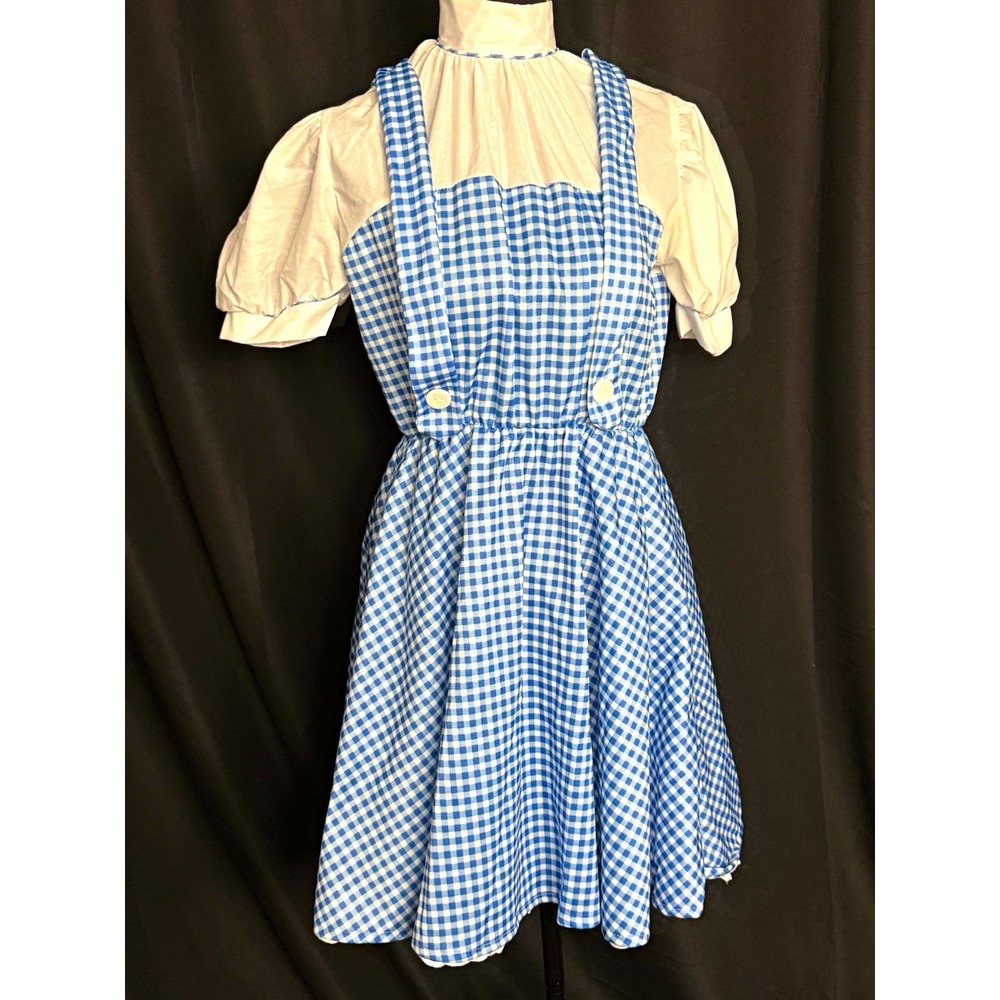 Rubie's Wizard of Oz Dorothy Costume Dress Blue/White Gingham One Size